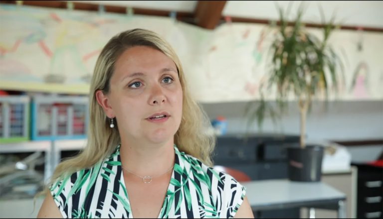 W Cultuurbegeleider Anouk van der VLies aan het woord