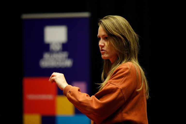 Presentatie van Rosa Schol tijdens Subsidiekamp Cultuurparticipatie
