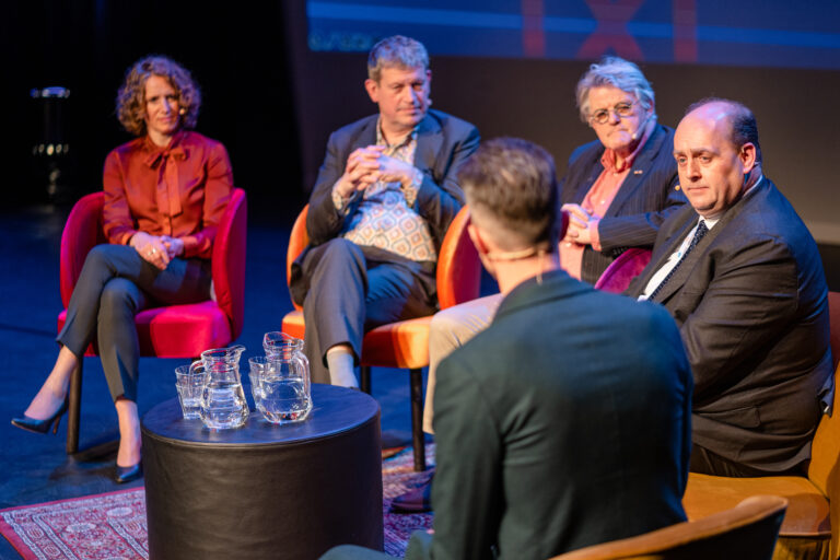 Panelgesprek tijdens de lancering van Cultureel Zuid-Holland in kaart