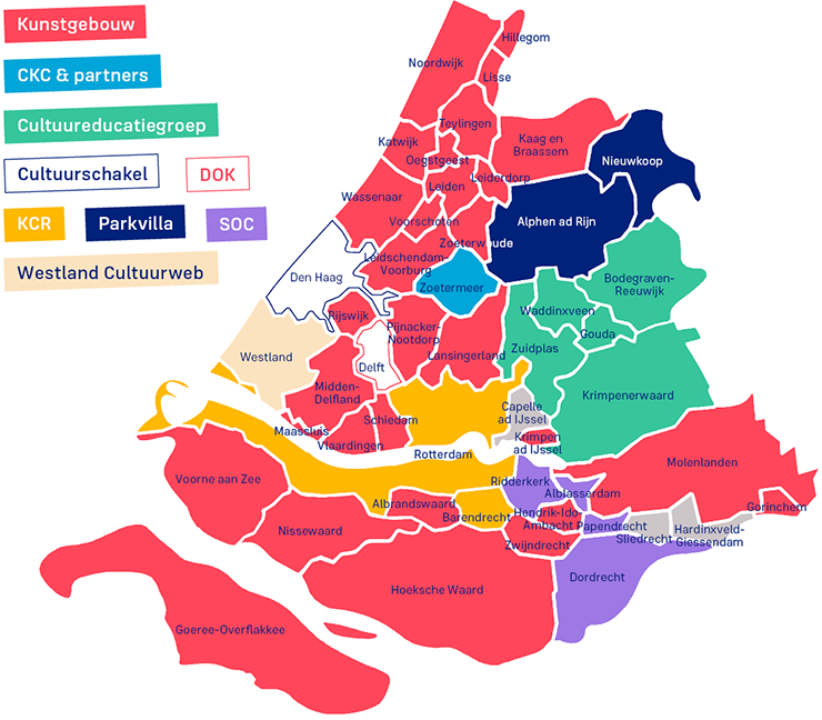 Cultuureducatie met kwaliteit - penvoerders in Zuid-Holland