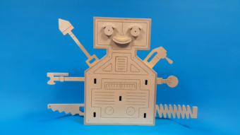 Robot van het project Dansbot